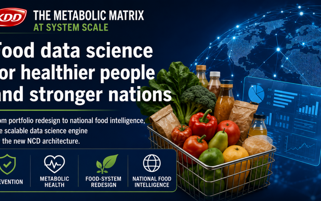The Metabolic Matrix at System Scale
